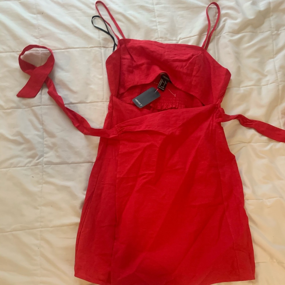 Never worn red dress